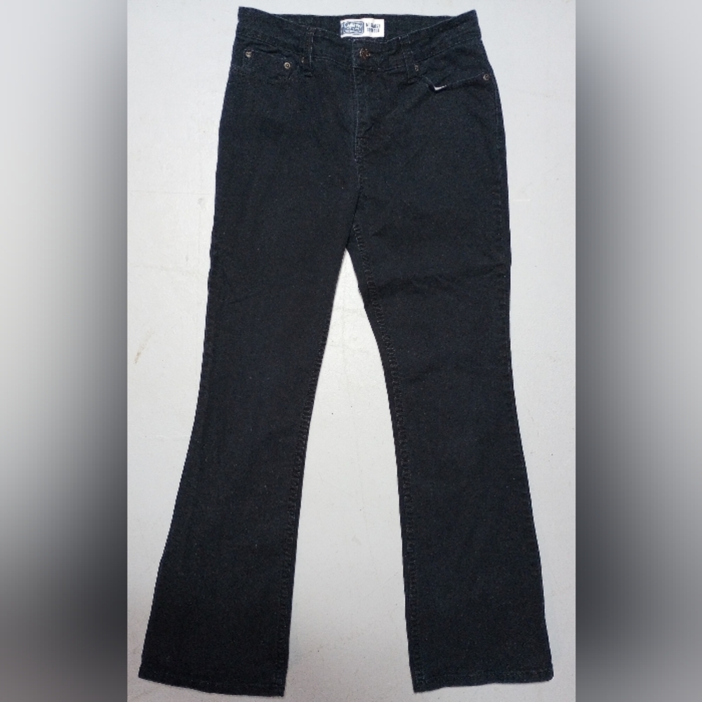 Levi's Signature Low Rise Black Boot Cut Jeans,Size 8